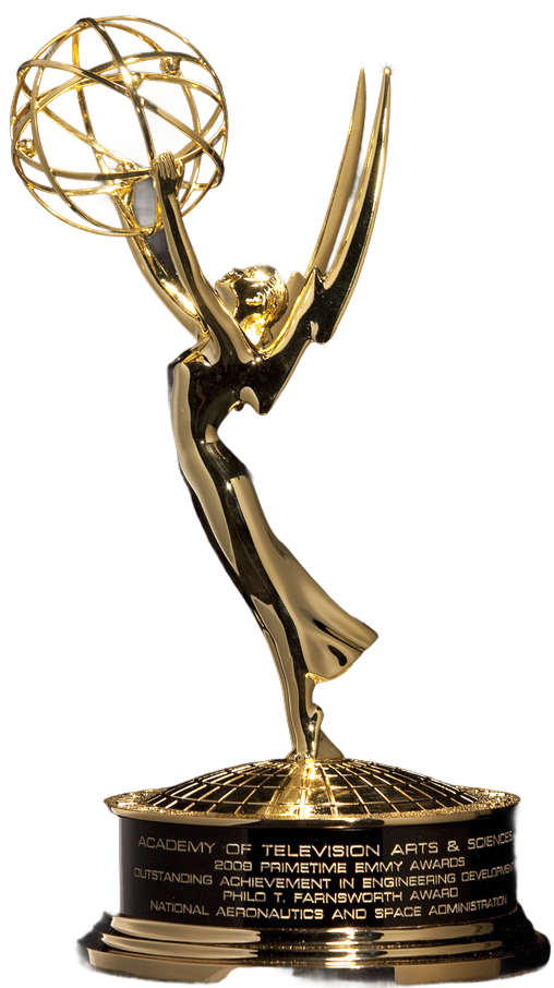 Emmy award statuette