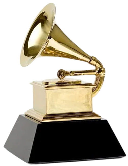 Grammy award trophy