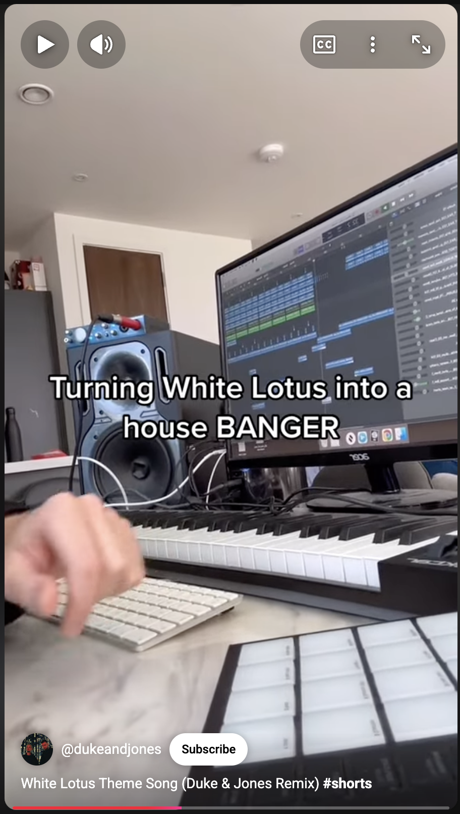 White Lotus remix video screenshot